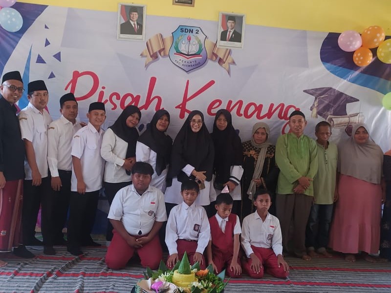 Pisah Kenang Siswa Kelas VI SD Negeri 2 Perante